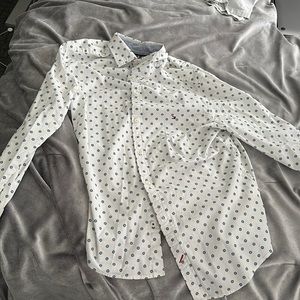 White Tommy Hilfiger Button Up Shirt